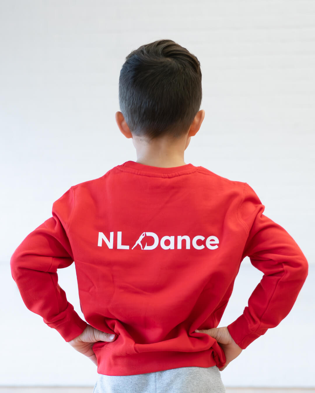 Trui kids - rood - Afbeelding 4