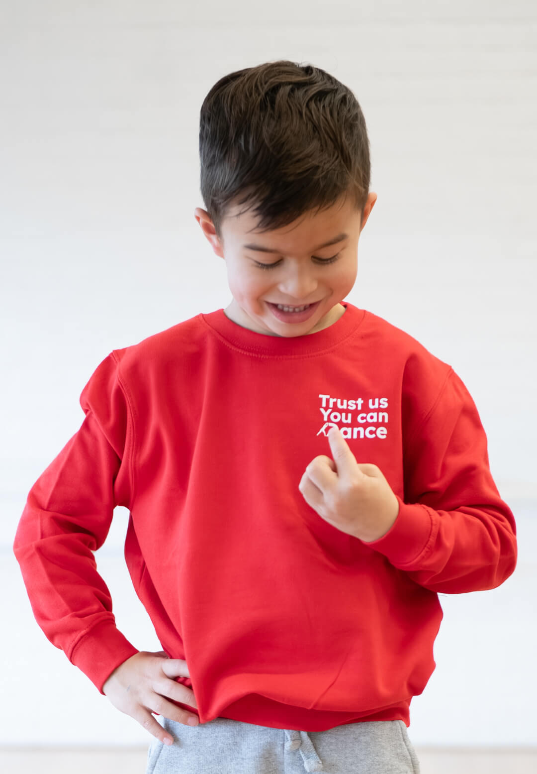 Trui kids - rood - Afbeelding 5