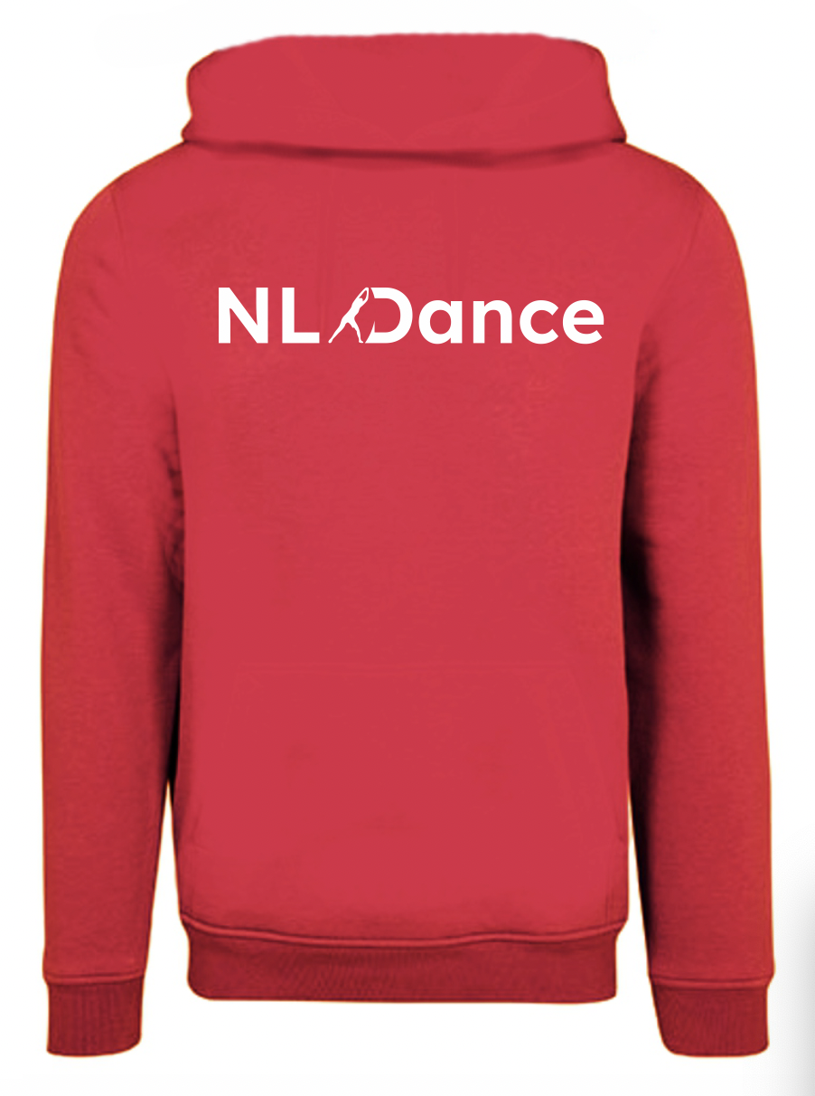 Hoodie volwassenen - Rood - Afbeelding 4