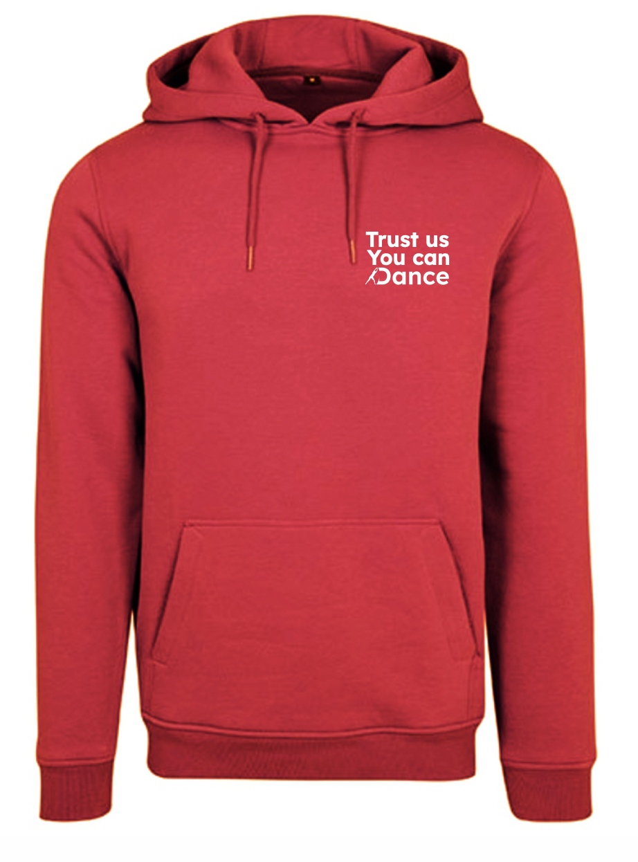 Hoodie volwassenen - Rood