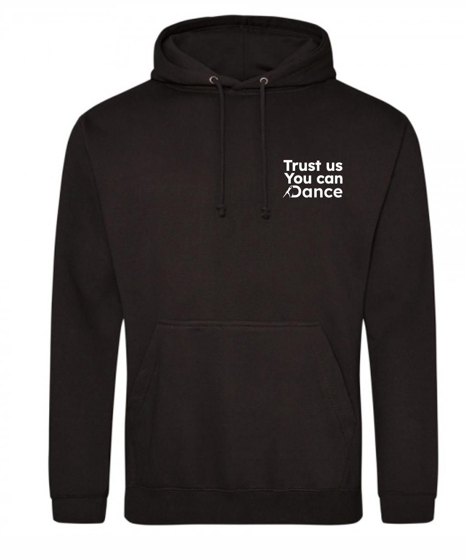 Hoodie volwassenen - Zwart - Afbeelding 2