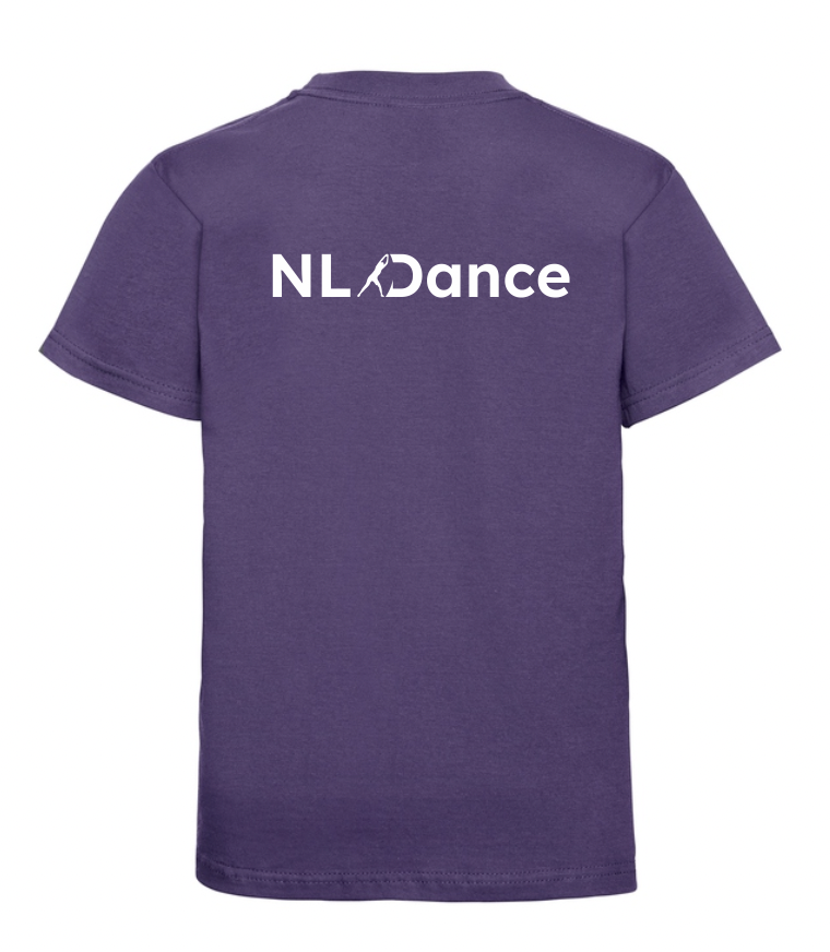 T-shirt - Paars - Afbeelding 2